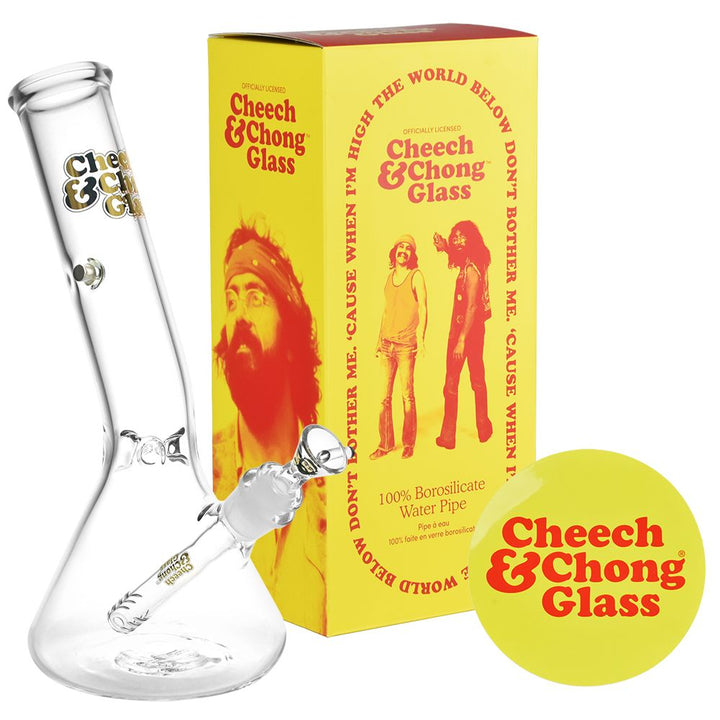 Cheech & Chong Glass Basketball Jones Chillax Bong | 12" | 14mm F - Headshop.com
