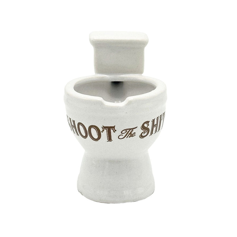 Shoot the Shit Ceramic Shot Glass - 4oz - Headshop.com