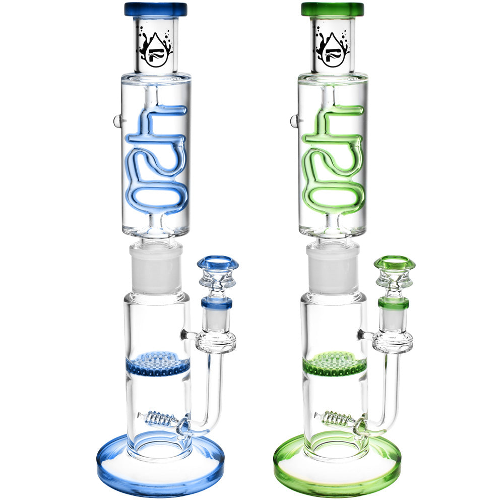 Pulsar 420 Design Glycerin Stacker Water Pipe | 13.75" | 14mm F - Headshop.com