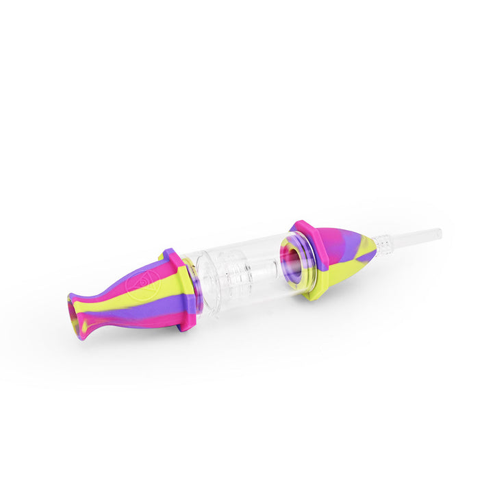 Ritual - 7'' Silicone Deluxe Nectar Collector - Miami Sunset - Headshop.com