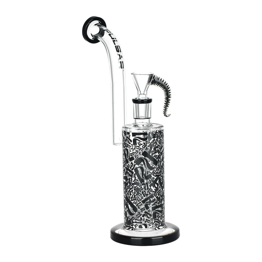 Pulsar Logo Camo Design Series Rig-Style Water Pipe - 10.5" / 14mm F - Headshop.com