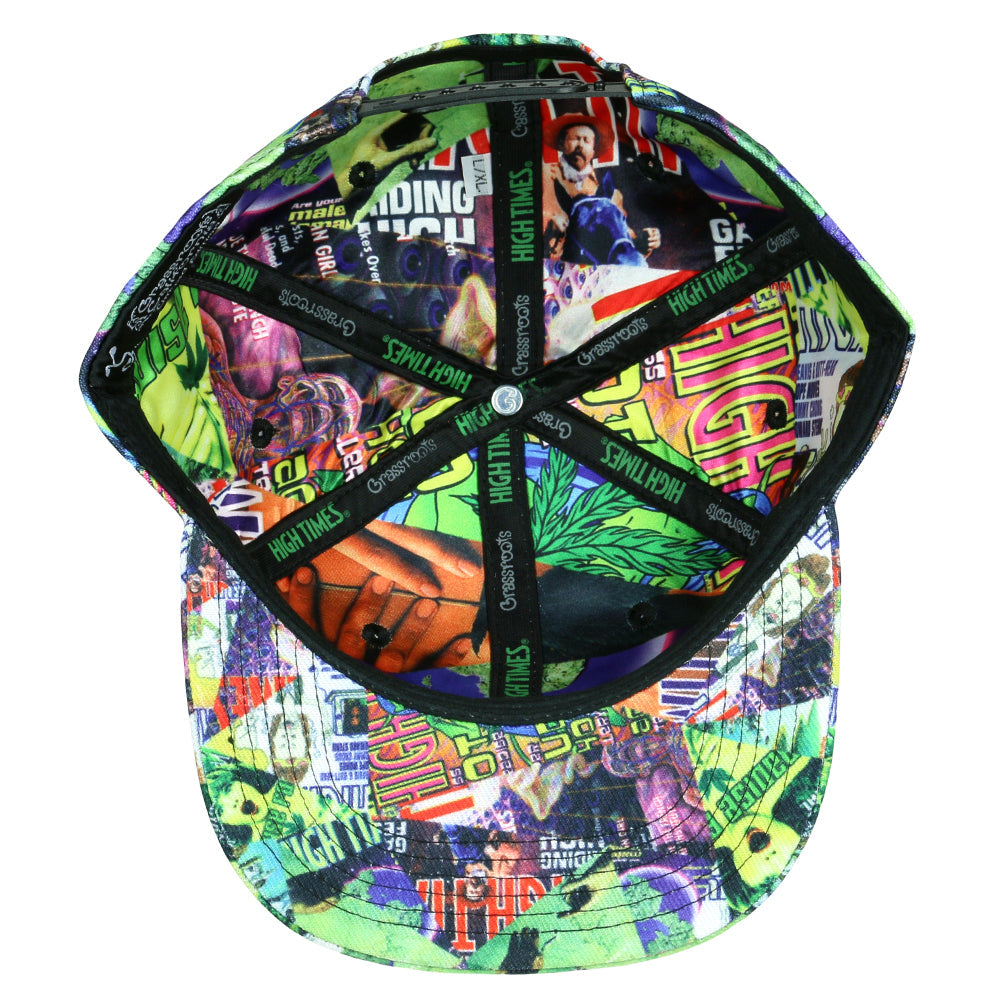 Grassroots High Times Covers Snapback Hat - Headshop.com