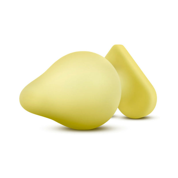 Play with Me Naughty Candy Hearts 'Spank Me' Anal Plug Yellow - Headshop.com