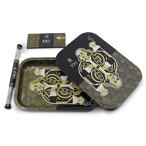 Benji Tray Kit - King Franklin Dark - Headshop.com