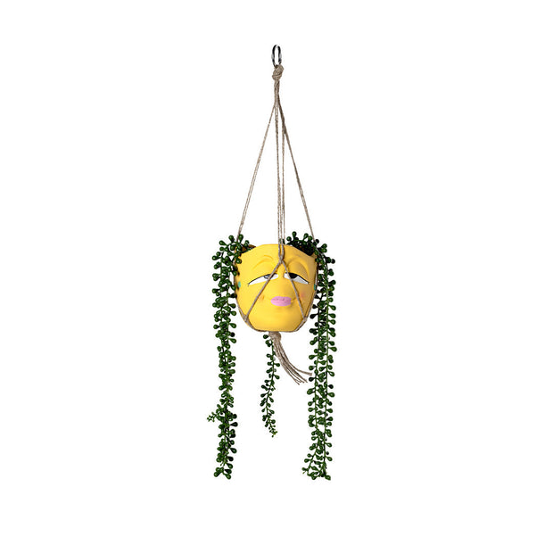 Thread Heads Hanging Flower Pots