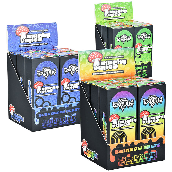 Exodus Mushroom Extract Disposable Vape | 2.2g | 6pc Display - Headshop.com