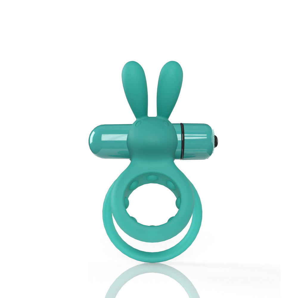 Screaming O 4T Ohare Vibrating Rabbit Double Cockring Kiwi - Headshop.com