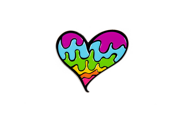 Ellie Paisley Heart Pin | Exclusive Pin | Collab Pin