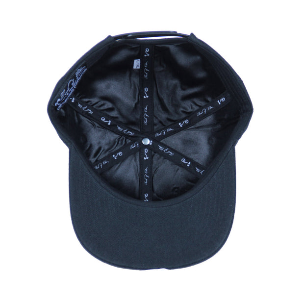 Grassroots Touch of Class Black Snapback Hat