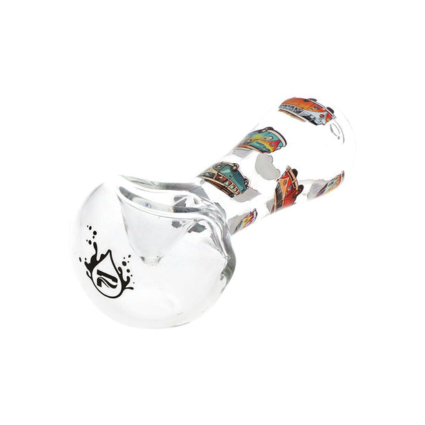 3CT BUNDLE - Pulsar VW Bus Glass Spoon Pipe - 4.5"