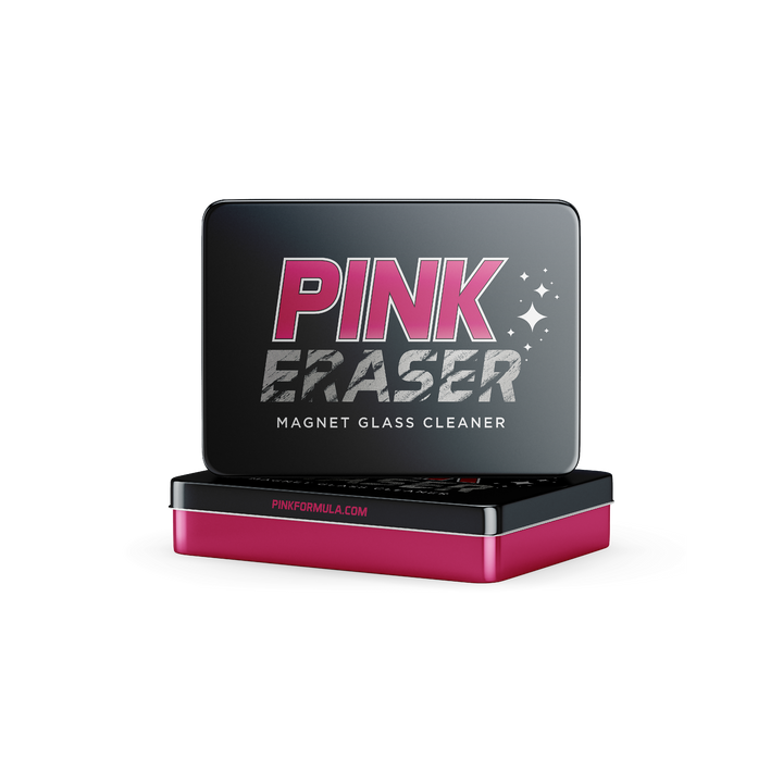 Pink Eraser - Magnet Glass Cleaner: Single Pack - Headshop.com