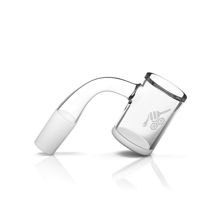 HONEY & MILK BEVEL QUARTZ BANGER - 90° DEGREE | YL - Headshop.com