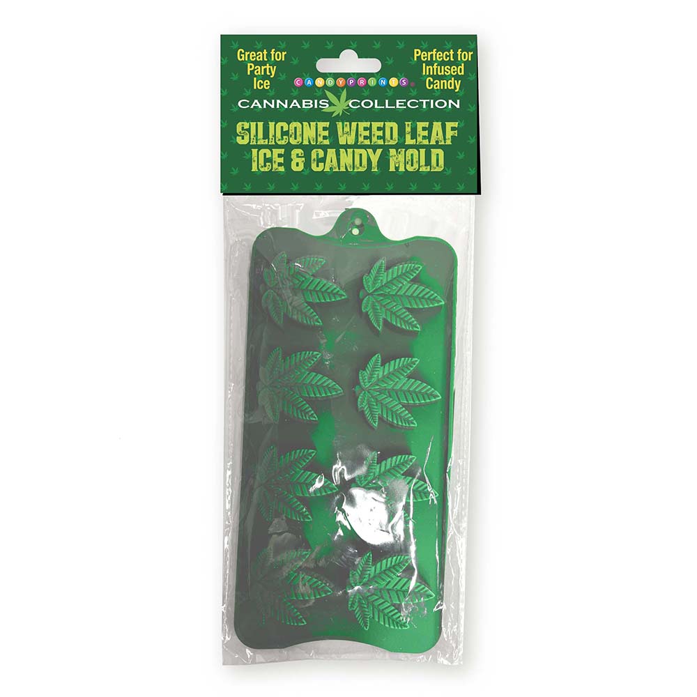 Cannabis Leaf Shape Silicone Cooking or Ice Mold - Headshop.com