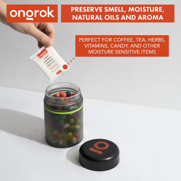 Ongrok 500ml Child Resistant Jars, 2 pack - Headshop.com
