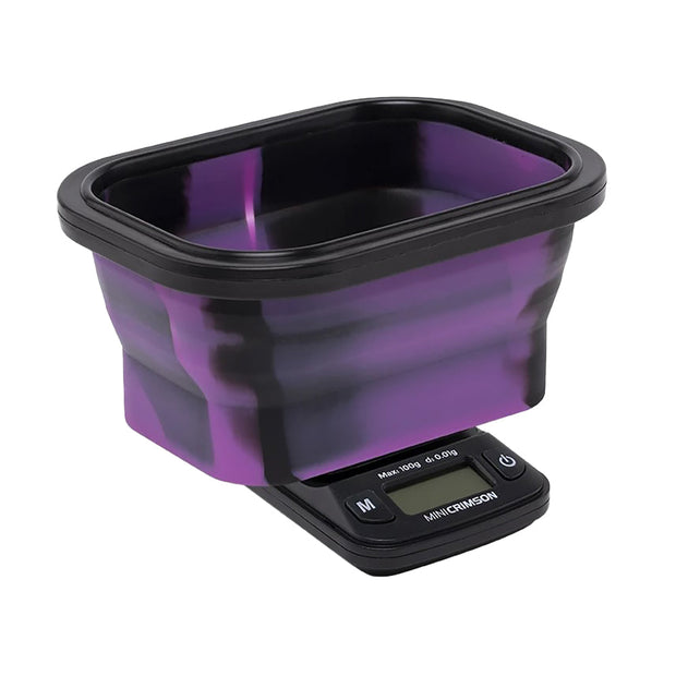 Truweigh Mini Crimson Collapsible Bowl Scale - Headshop.com