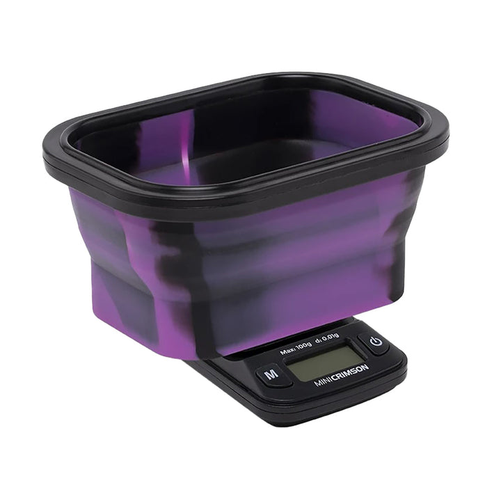 Truweigh Mini Crimson Collapsible Bowl Scale - Headshop.com