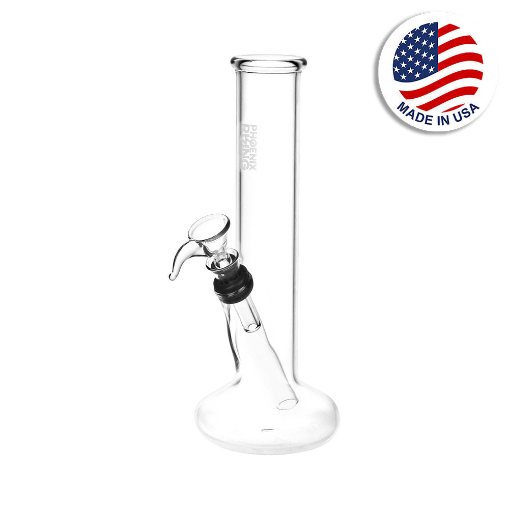 Phoenix Rising Pillar Of Smoke Beaker Water Pipe - 7.75" / Clear - Headshop.com