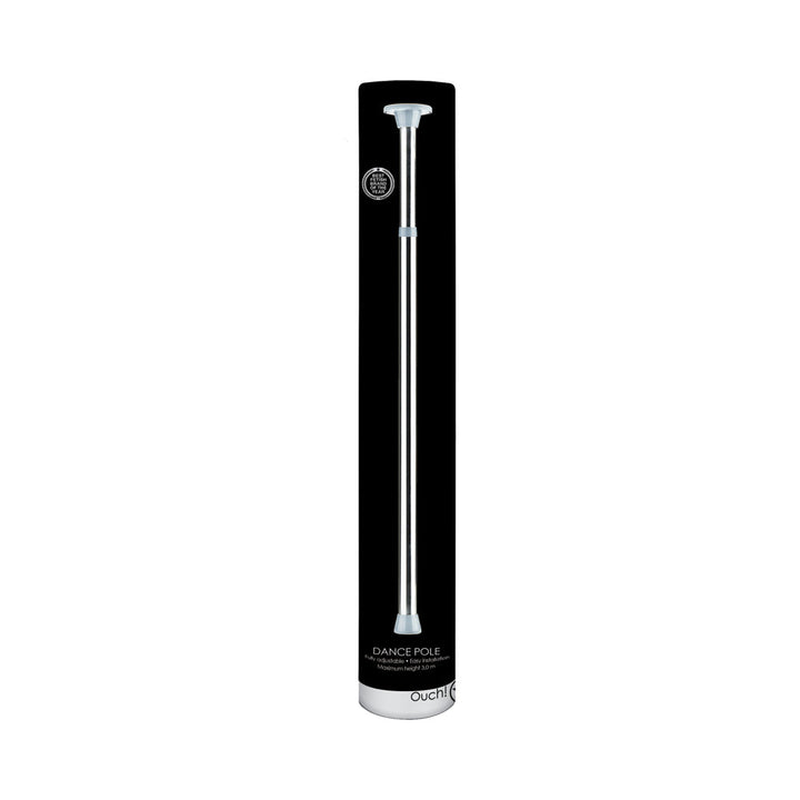 Ouch! Fully Adjustable Dance Pole Silver - Headshop.com