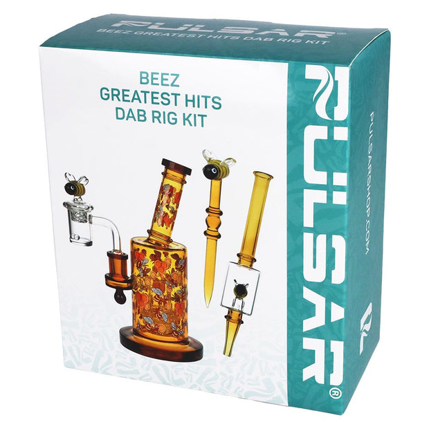 Pulsar Greatest Hits Series Glow Dab Rig Kit / 8" / 14mm F - Headshop.com
