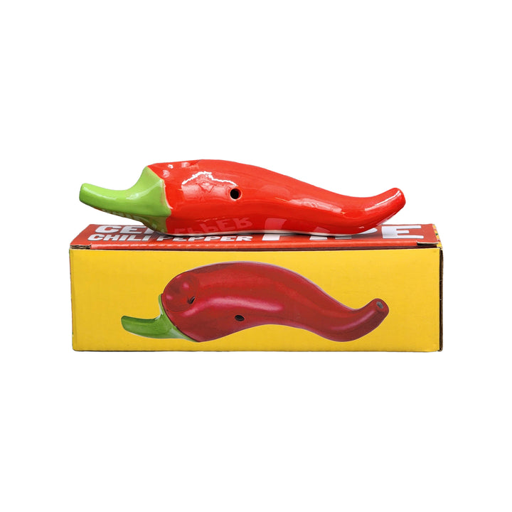 mini chili pepper pipe - red - Headshop.com