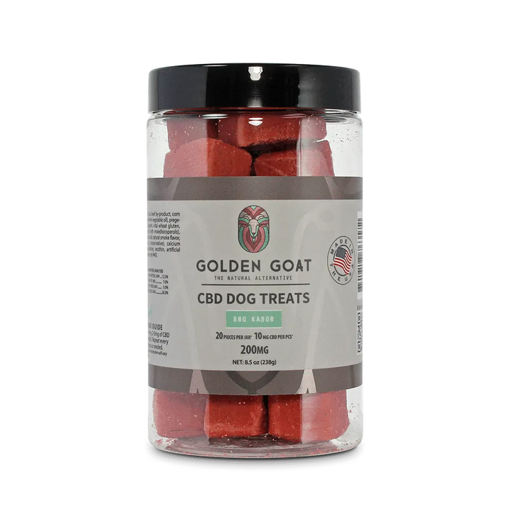 CBD Dog Treats 200MG for Relaxation and Stress by Golden Goat - Headshop.com