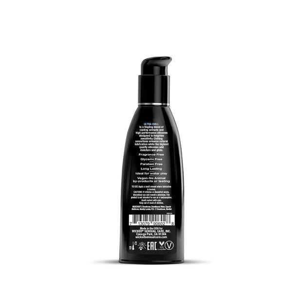 Wicked Ultra Chill Cooling Silicone Lubricant 2 oz. - Headshop.com