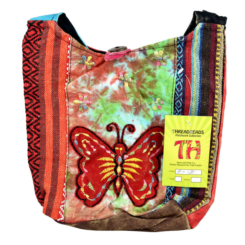 ThreadHeads Tie-Dye Butterfly Cross-body Bag - Headshop.com