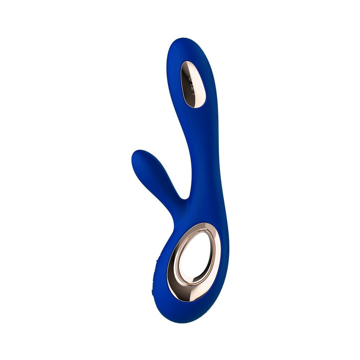 LELO SORAYA WAVE Rechargeable Rabbit Vibrator Midnight Blue - Headshop.com