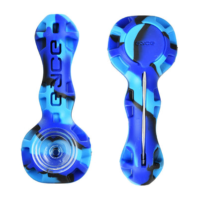 Eyce Silicone Spoon Pipe - 4.25"/Assorted Colors -10PC DISPLAY - Headshop.com