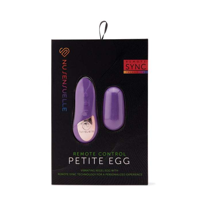 Nu Sensuelle Remote Control Petite Egg Purple - Headshop.com