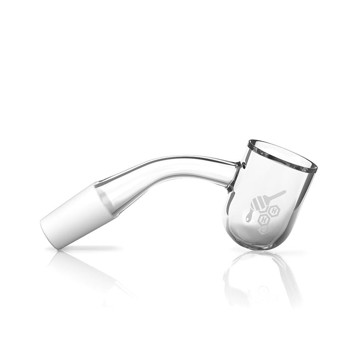 HONEY BEVEL BOWL QUARTZ BANGER - 45° DEGREE | YL - Headshop.com