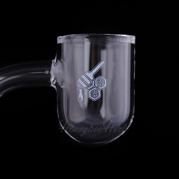 HONEY BEVEL BOWL QUARTZ BANGER - 45° DEGREE | YL - Headshop.com