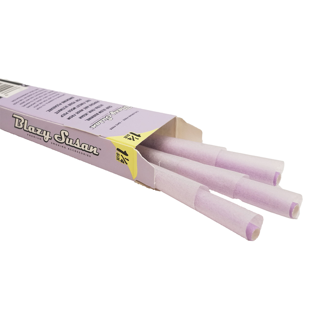 Blazy Susan Purple Paper Cones - Headshop.com