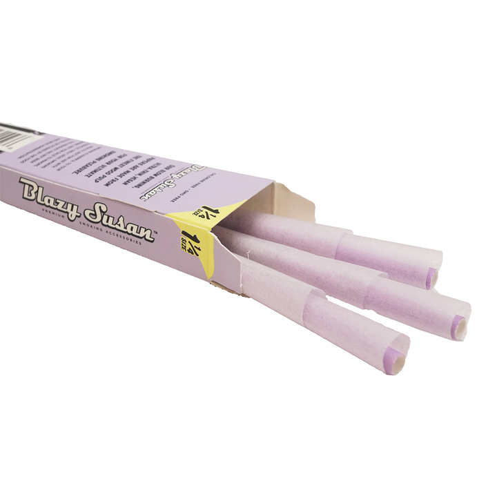 Blazy Susan Purple Paper Cones - Headshop.com