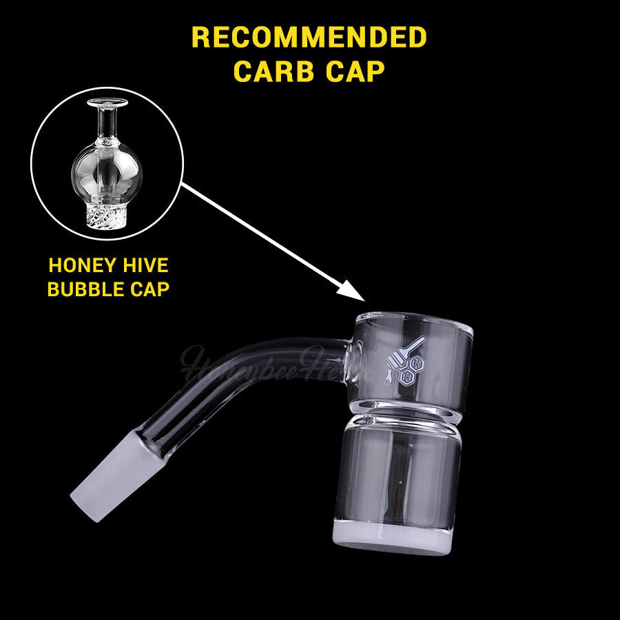 HONEY & MILK BEVEL SPLASH BUCKET - 45° DEGREE | YL - Headshop.com