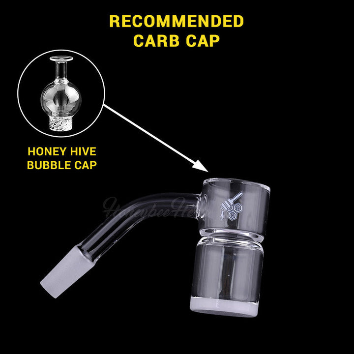HONEY & MILK BEVEL SPLASH BUCKET - 45° DEGREE | YL - Headshop.com