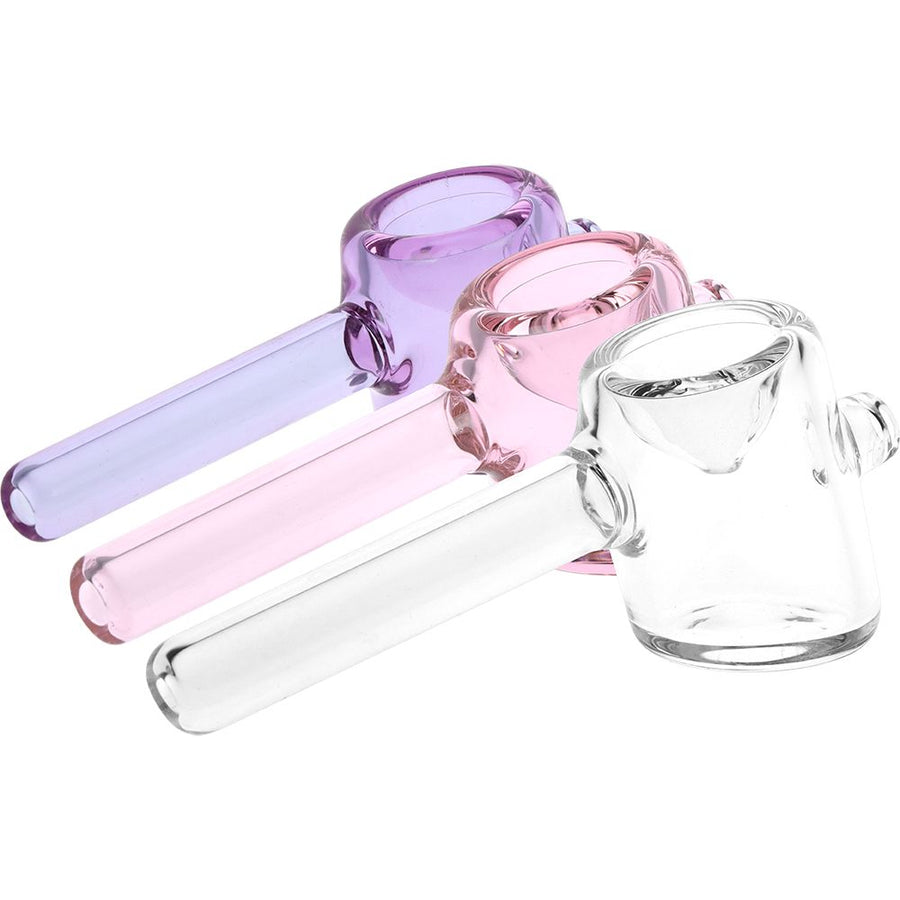 Illusory Reflections Glass Hammer Steamroller - 3.75" / Colors Vary - Headshop.com