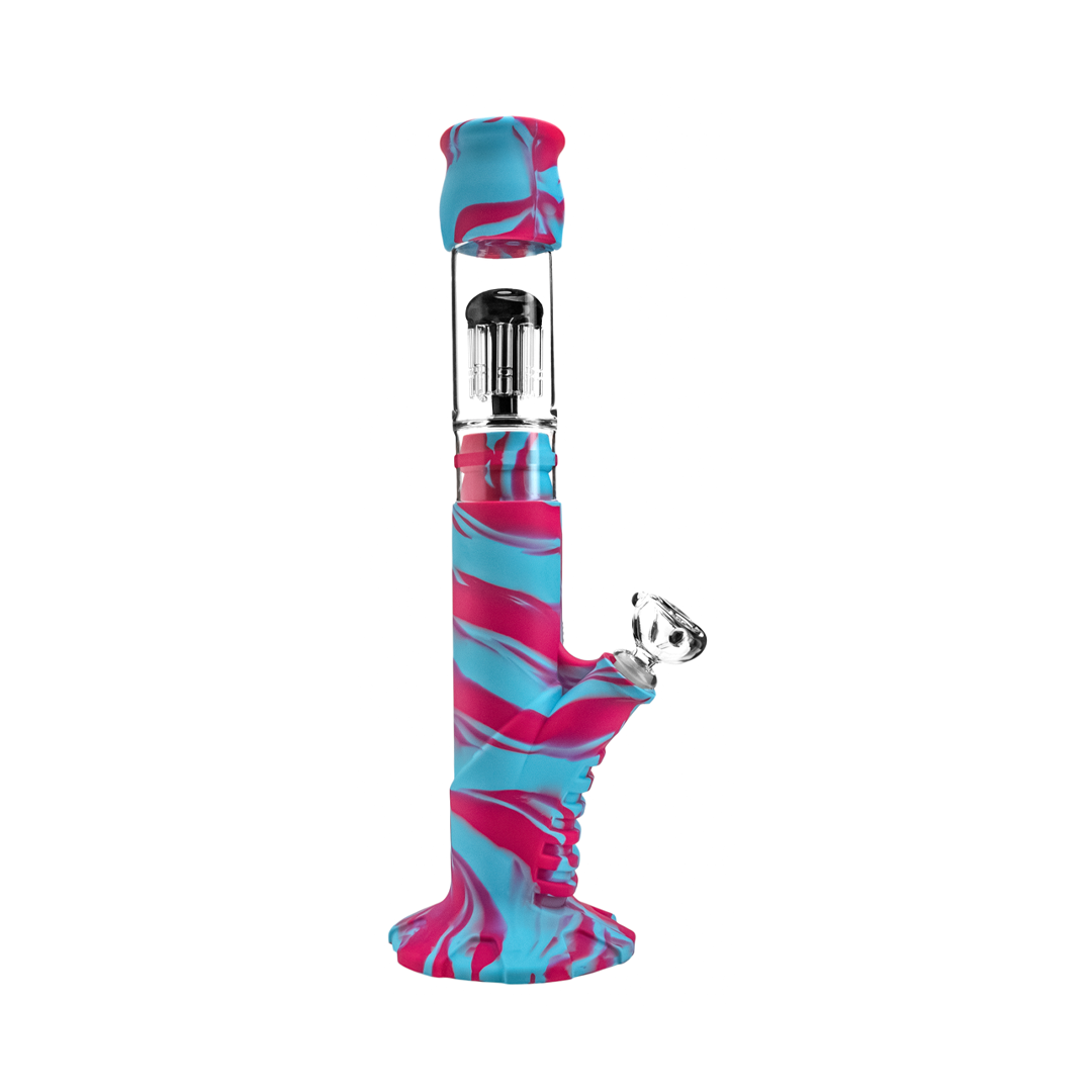 Medusa Customs Silicone Straight Tube w/Percolator - Headshop.com