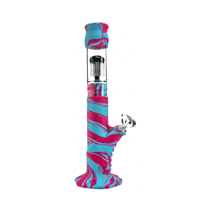 Medusa Customs Silicone Straight Tube w/Percolator - Headshop.com