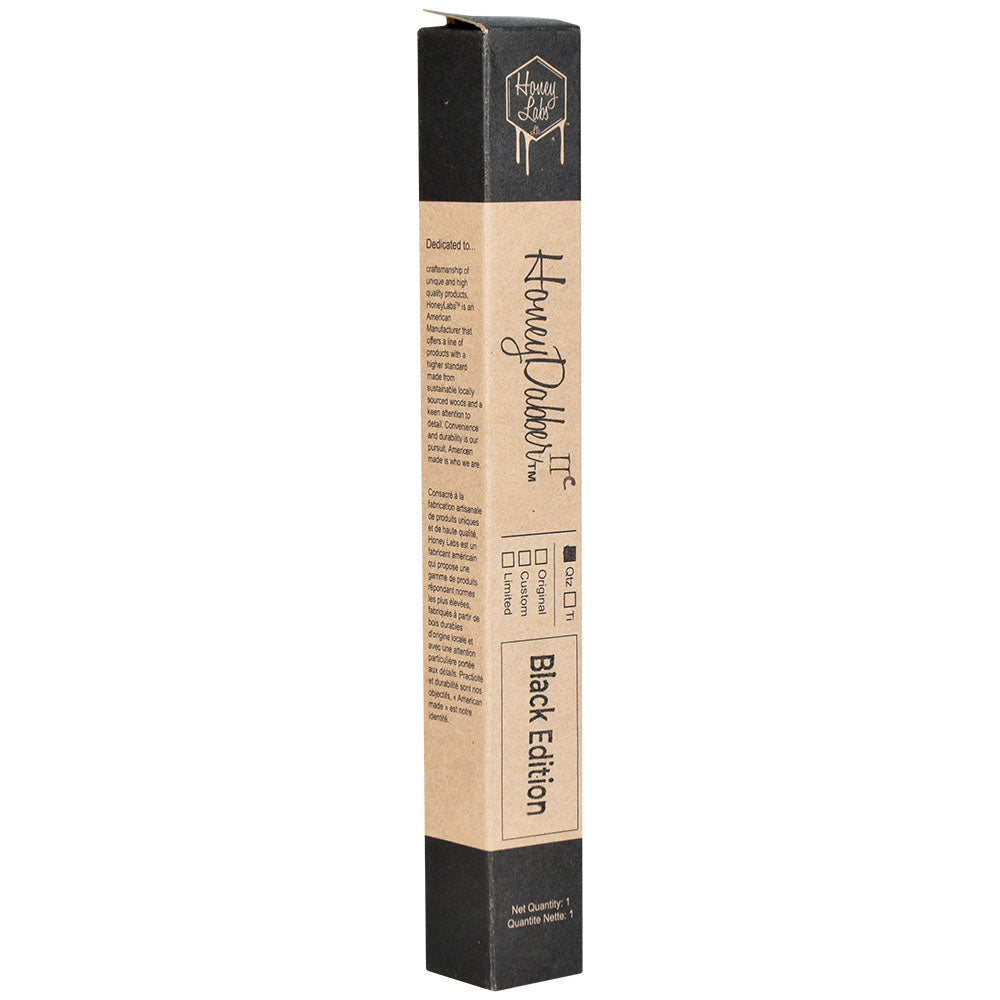 Honey Labs HoneyDabber™ II Compact Black Walnut Vapor Straw | 4.25" - Headshop.com