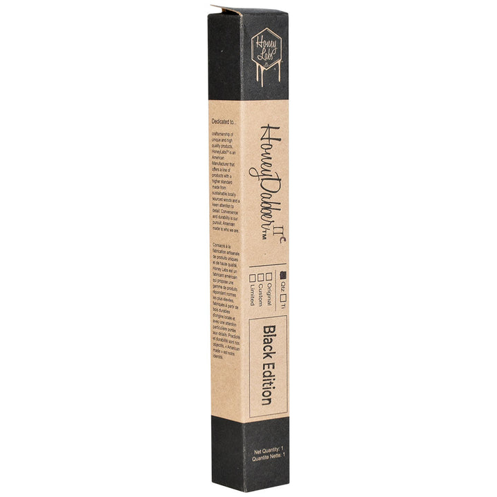 Honey Labs HoneyDabber™ II Compact Black Walnut Vapor Straw | 4.25" - Headshop.com