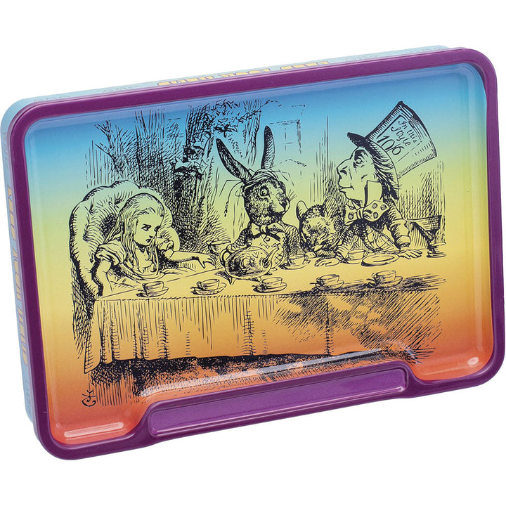Fujima Trippy Alice Rolling Tray Stash Box | 8"x5.75" | Asst | 6pc Display - Headshop.com