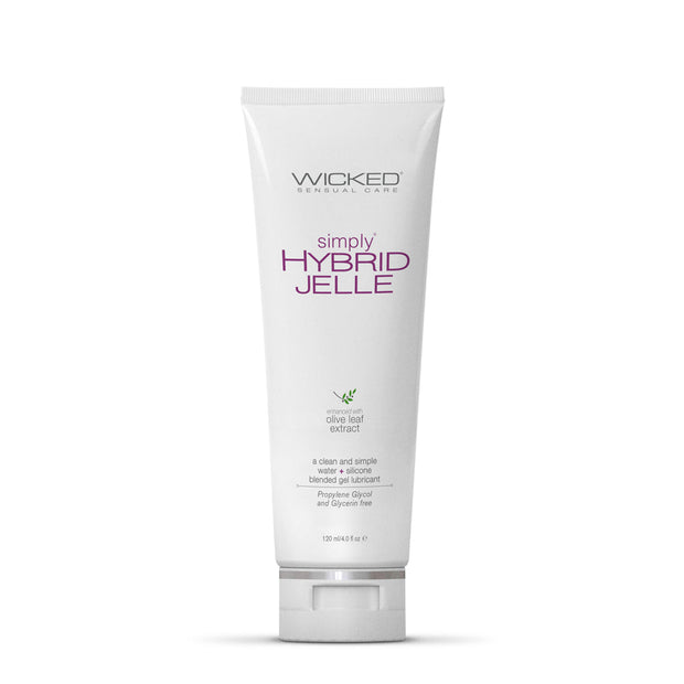 Wicked Simply Hybrid Jelle Lubricant 4 oz. - Headshop.com
