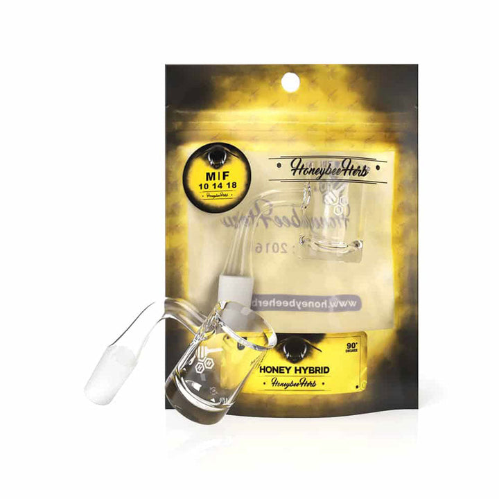 HONEY HYBRID QUARTZ BANGER - 90° DEGREE | YL - Headshop.com