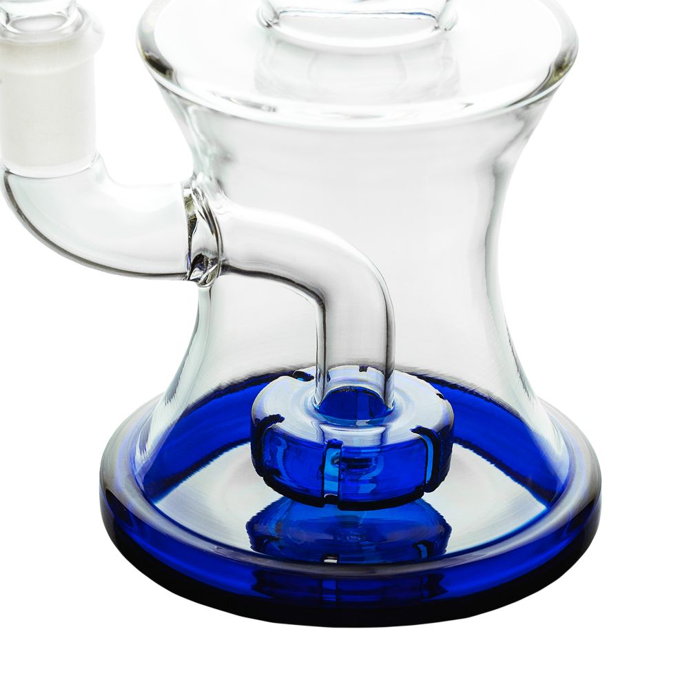 Hemper Hourglass V2 Glass Water Pipe - 7" / 14mm F - Headshop.com