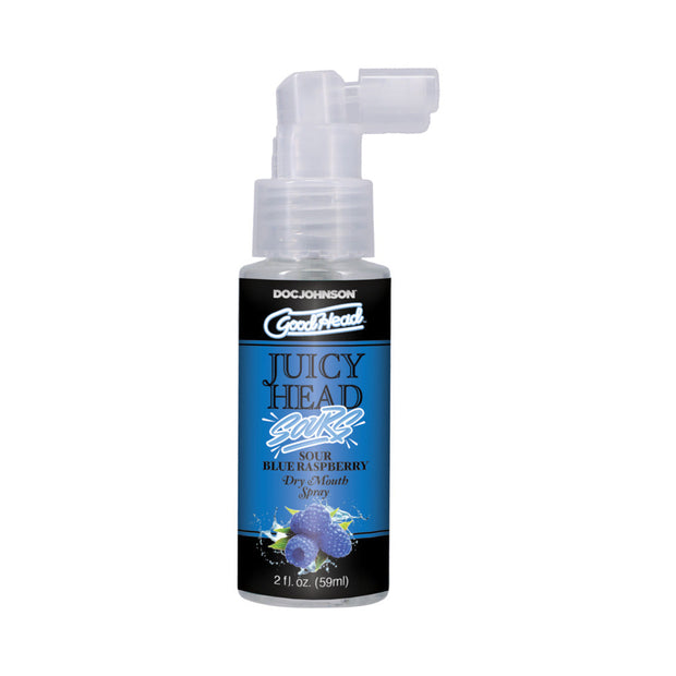 GoodHead Juicy Head Dry Mouth Spray Sour Blue Raspberry 2 oz. - Headshop.com