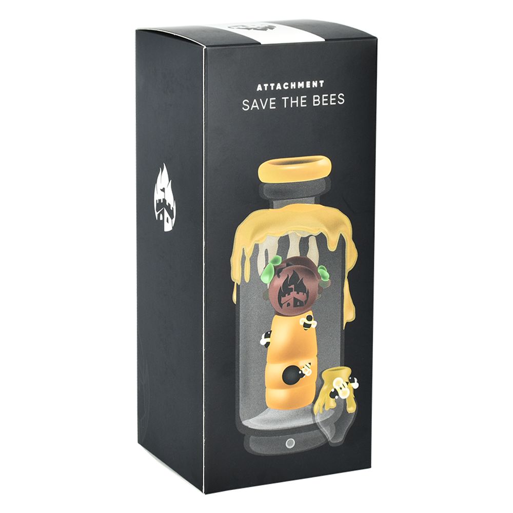 Empire Glassworks Save The Bees For Puffco Peak & Pro - 4.25" - Headshop.com