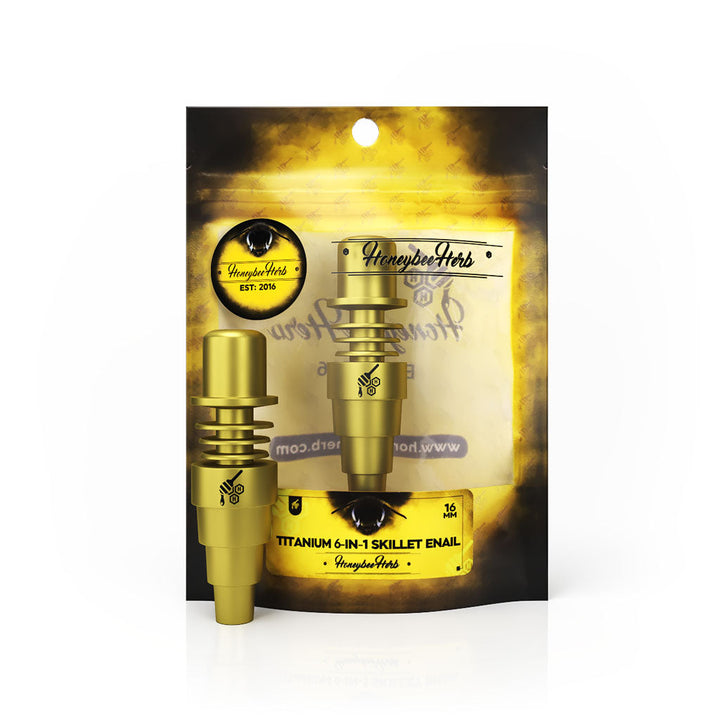 TITANIUM 6 IN 1 SKILLET ENAIL DAB NAIL - Headshop.com