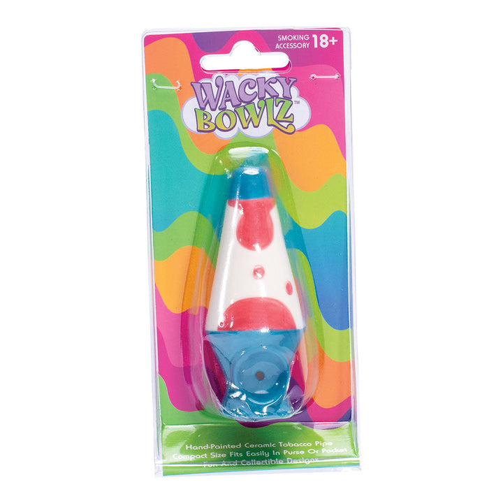 Wacky Bowlz Lava Lamp Ceramic Pipe - 3.75" - Headshop.com