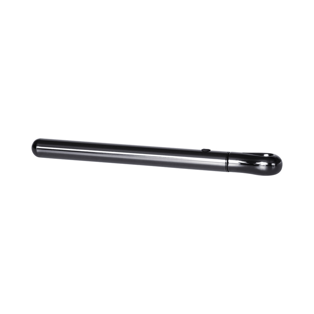 Evolved Pen Pal Rechargeable Metal Pen Vibrator Chrome - Headshop.com
